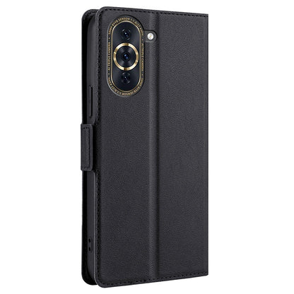 For Huawei nova 10 Pro 4G Ultra Slim Phone Flip PU Leather Case, Magnetic Closure Full Protection Phone Cover with Card Slot