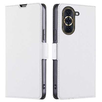 For Huawei nova 10 Pro 4G Ultra Slim Phone Flip PU Leather Case, Magnetic Closure Full Protection Phone Cover with Card Slot