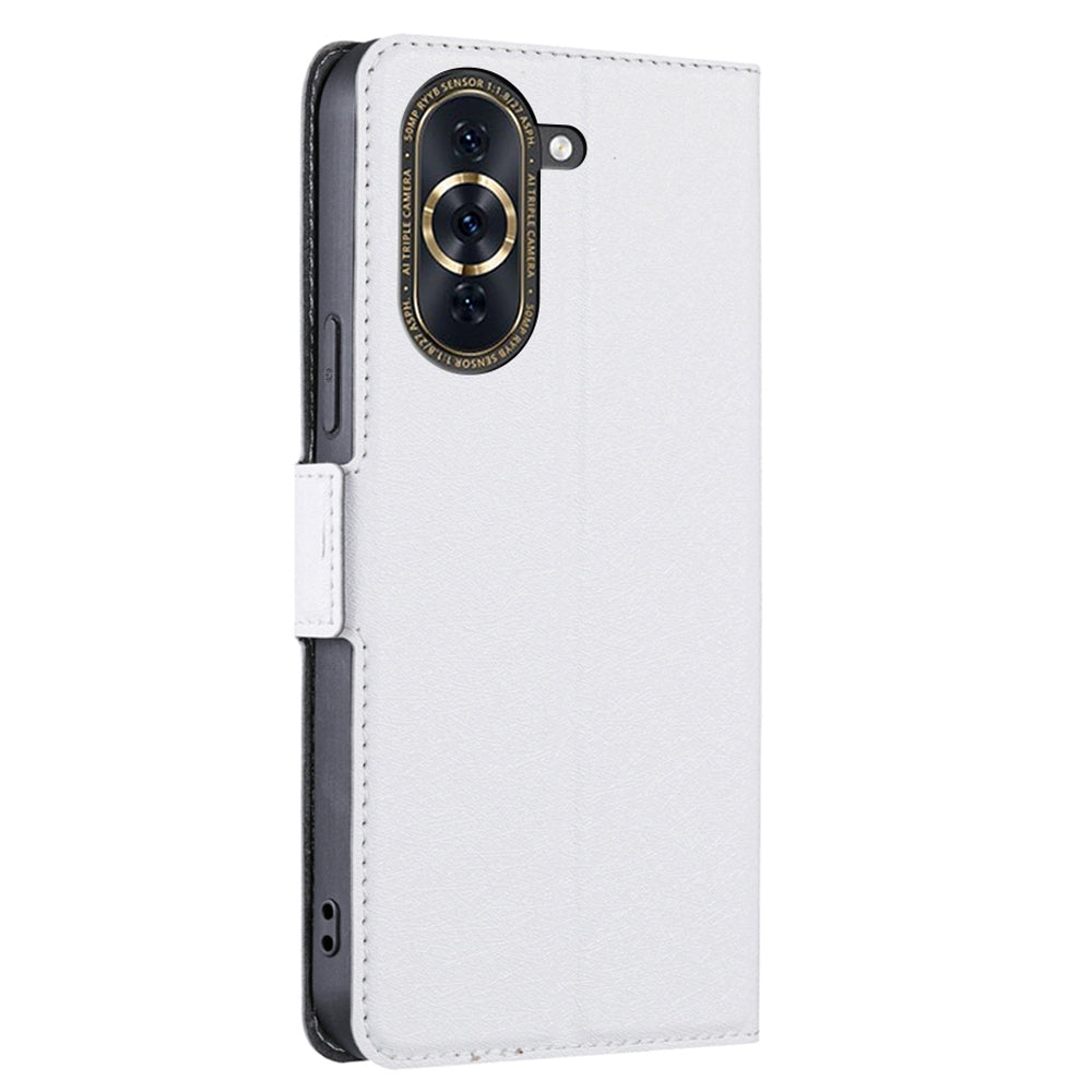 For Huawei nova 10 Pro 4G Ultra Slim Phone Flip PU Leather Case, Magnetic Closure Full Protection Phone Cover with Card Slot