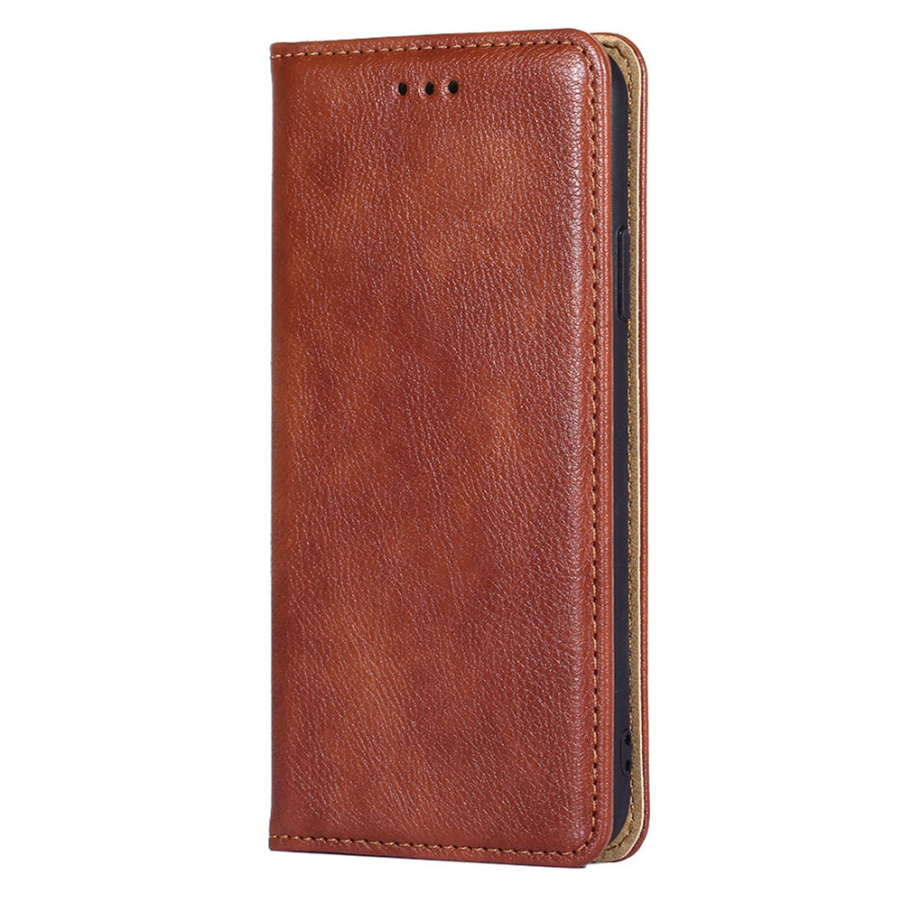 Stand Wallet Full Protection Phone Case for Nokia C100 4G, Magnetic Auto-absorbed PU Leather Protective Cover