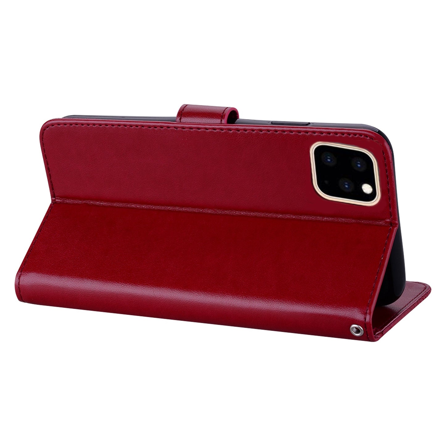 Rhinestone Decor Leather Case for iPhone 14 6.1 inch, Owl Flower Imprinted Phone Wallet Stand Cover