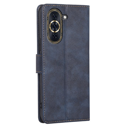 For Huawei nova 10 Pro 4G Anti-drop Full Protection Phone Flip Wallet Case RFID Blocking Function Water-repellent PU Leather Anti-scratch Phone Cover