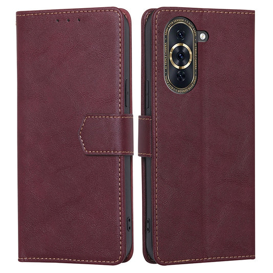 For Huawei nova 10 Pro 4G Anti-drop Full Protection Phone Flip Wallet Case RFID Blocking Function Water-repellent PU Leather Anti-scratch Phone Cover