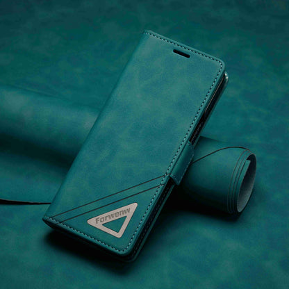FORWENW F3-Series For Samsung Galaxy Z Fold3 5G Anti-fall Flip Wallet Case PU Leather Protective Cover with Stand Phone Shell