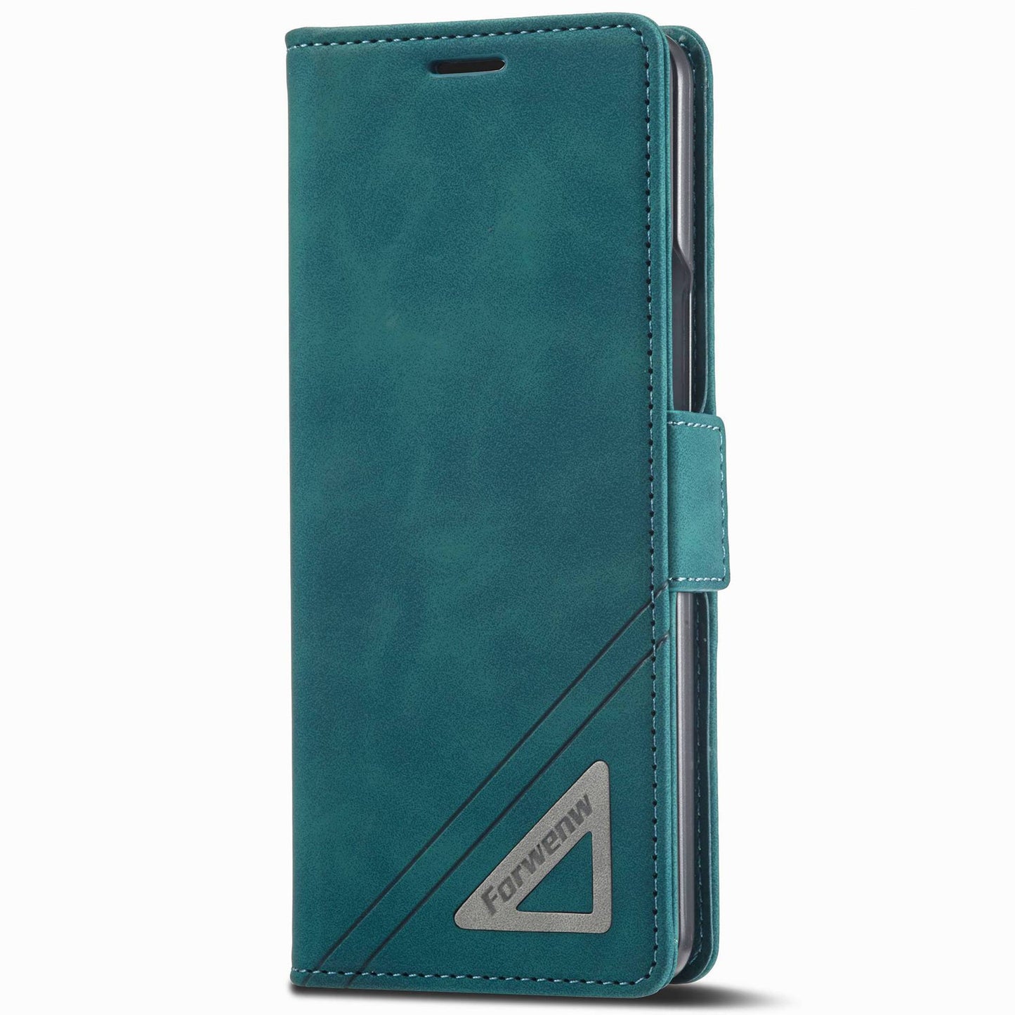 FORWENW F3-Series For Samsung Galaxy Z Fold3 5G Anti-fall Flip Wallet Case PU Leather Protective Cover with Stand Phone Shell