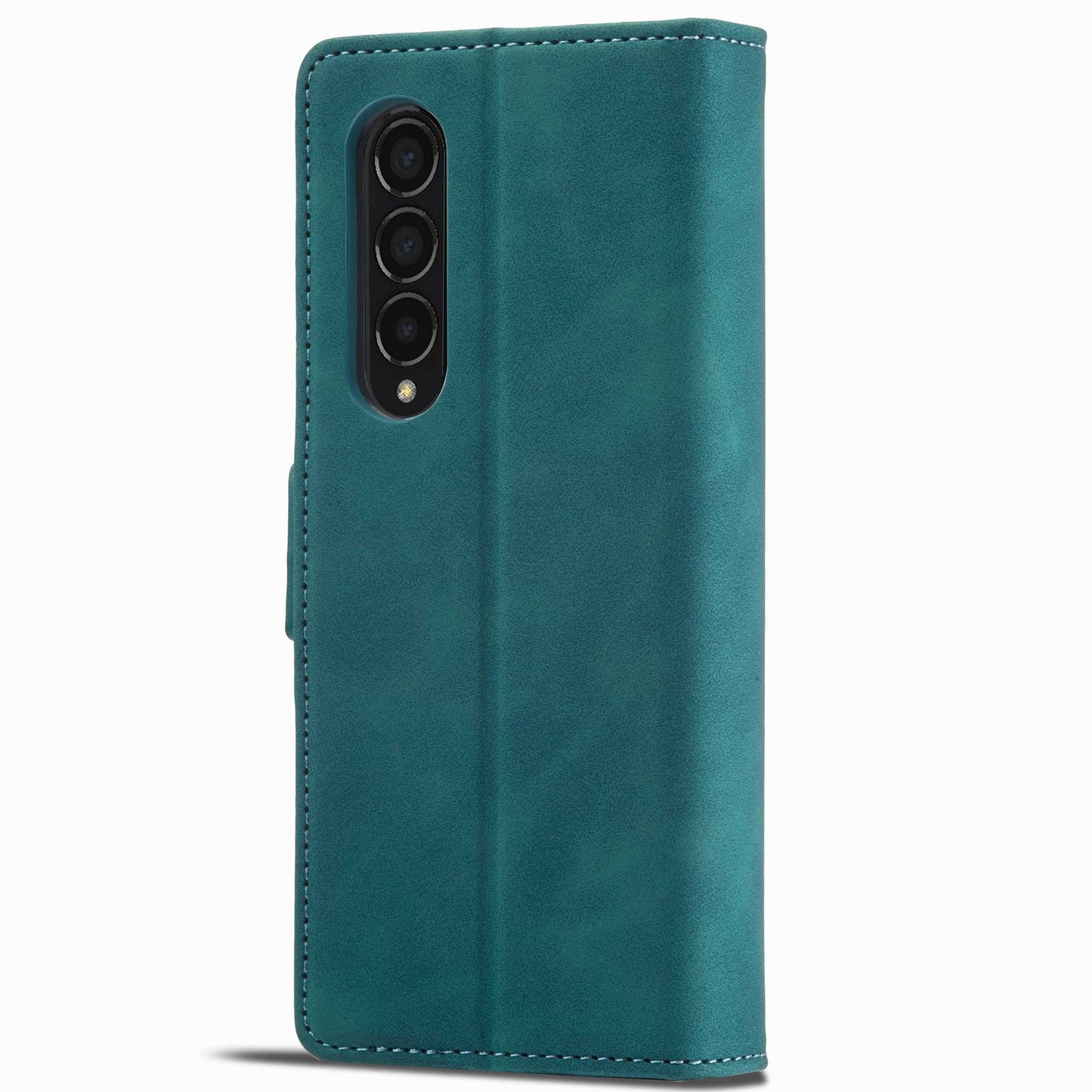 FORWENW F3-Series For Samsung Galaxy Z Fold3 5G Anti-fall Flip Wallet Case PU Leather Protective Cover with Stand Phone Shell