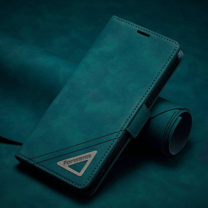 FORWENW F3-Series For iPhone 13 Pro 6.1 inch Drop-proof Anti-scratch Wallet Case PU Leather Cell Phone Cover with Stand