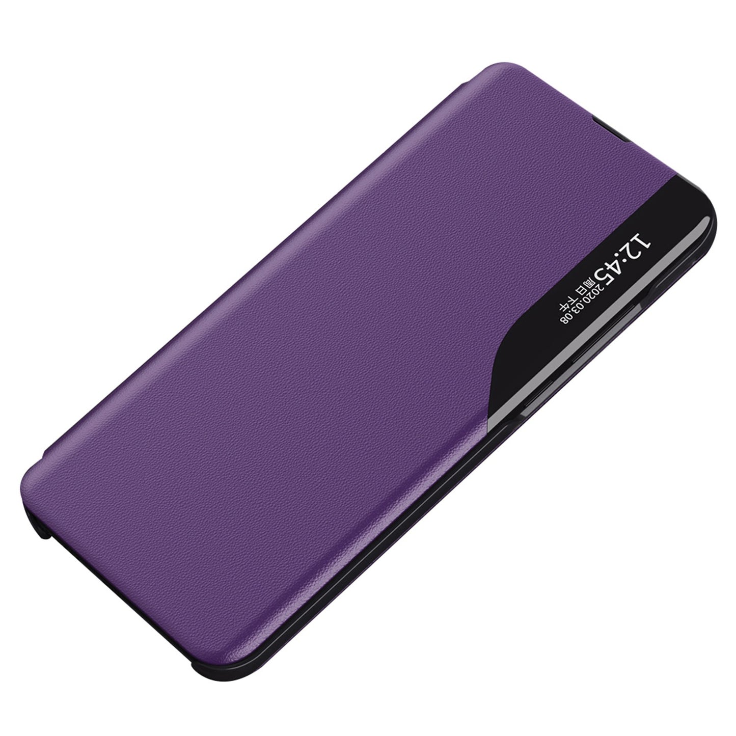 For Xiaomi 11T 5G / 11T Pro 5G View Window Phone Case PU Leather Stand Full Protection Folio Flip Cover
