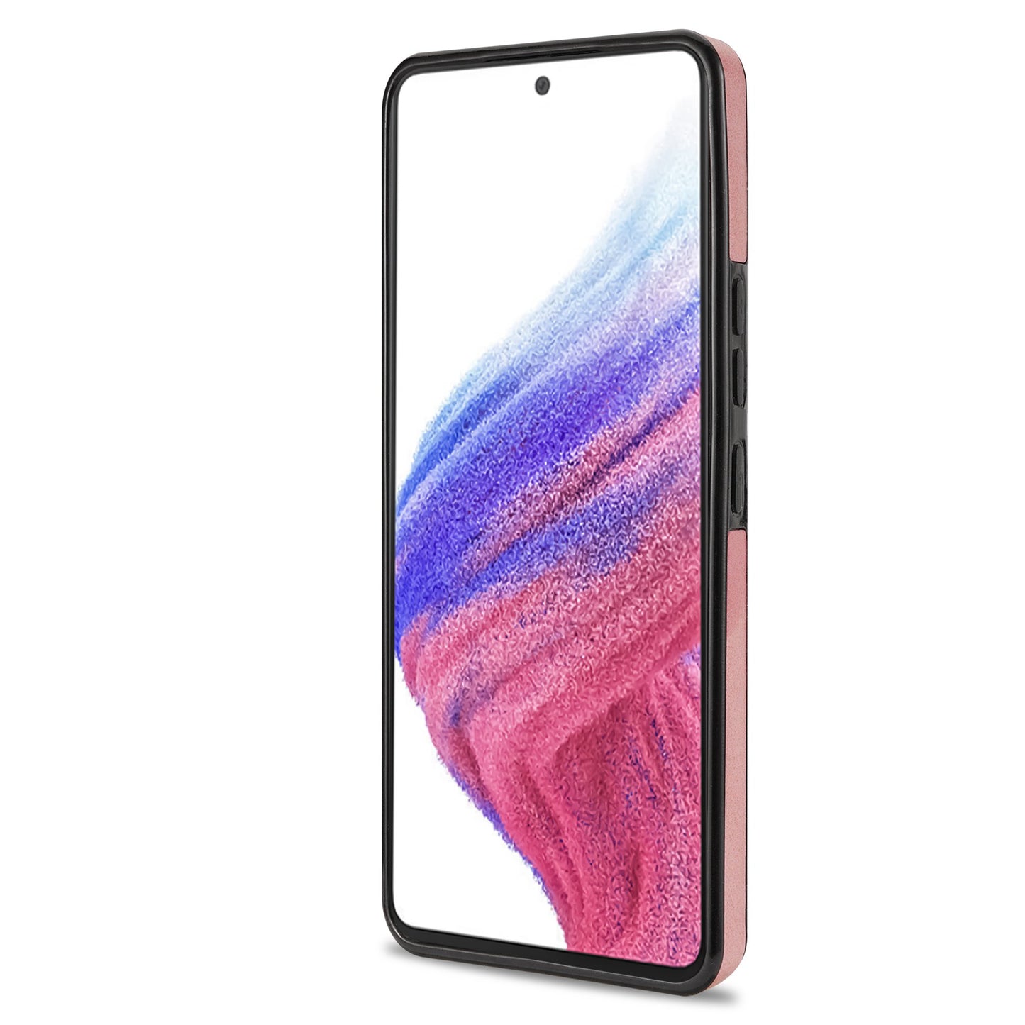 N.BEKUS For Samsung Galaxy A52 4G / 5G / A52s 5G Shockproof Phone Case Vertical Card Holder Kickstand PU Leather+TPU RFID Blocking Phone Cover