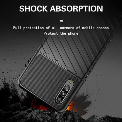 For Samsung Galaxy A90 5G Thunder Series Wear-resistant Case Thickened TPU Cell Phone Shell