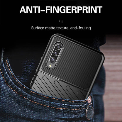 For Samsung Galaxy A90 5G Thunder Series Wear-resistant Case Thickened TPU Cell Phone Shell