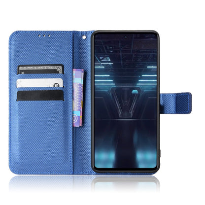 For Infinix Note 12 VIP 4G / X672 Full Protection Diamond Texture PU Leather Phone Case Anti-shock Stand Flip Wallet Cover with Strap