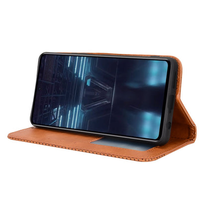 For Infinix Note 12 VIP X672 4G Vintage PU Leather Scratch-resistant Phone Case Stand Drop-proof Shell with Wallet