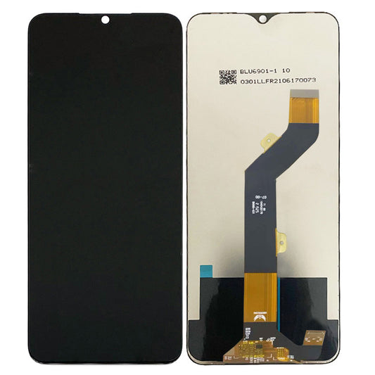 For Infinix Hot 12i 4G X665B X665 Grade C LCD Screen and Digitizer Assembly Replacement Part (without Logo)