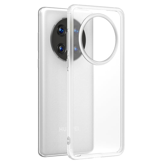 For Huawei Mate 50 Pro Armor Series Hard PC Back Soft TPU Phone Case Reinforced Corner Shock-Absorbing Back Cover