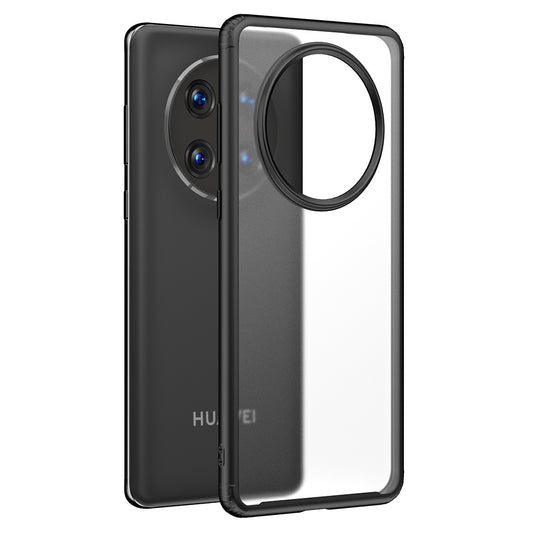 For Huawei Mate 50 Pro Armor Series Hard PC Back Soft TPU Phone Case Reinforced Corner Shock-Absorbing Back Cover