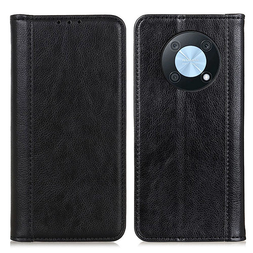 For Huawei nova Y90 4G / Enjoy 50 Pro 4G Litchi Texture Split Leather Phone Case Magnetic Auto Absorbed Wallet Stand Cover