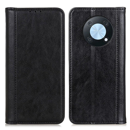 For Huawei nova Y90 4G / Enjoy 50 Pro 4G Litchi Texture Split Leather Phone Case Magnetic Auto Absorbed Wallet Stand Cover