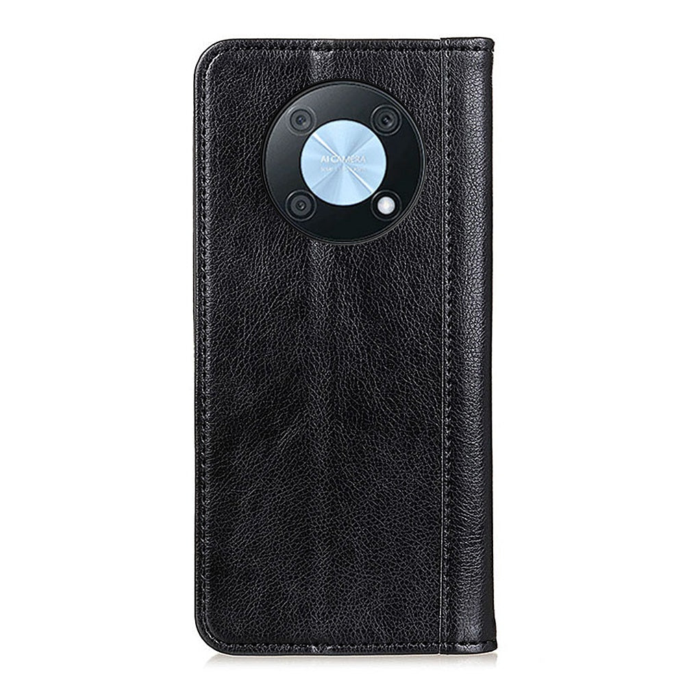 For Huawei nova Y90 4G / Enjoy 50 Pro 4G Litchi Texture Split Leather Phone Case Magnetic Auto Absorbed Wallet Stand Cover