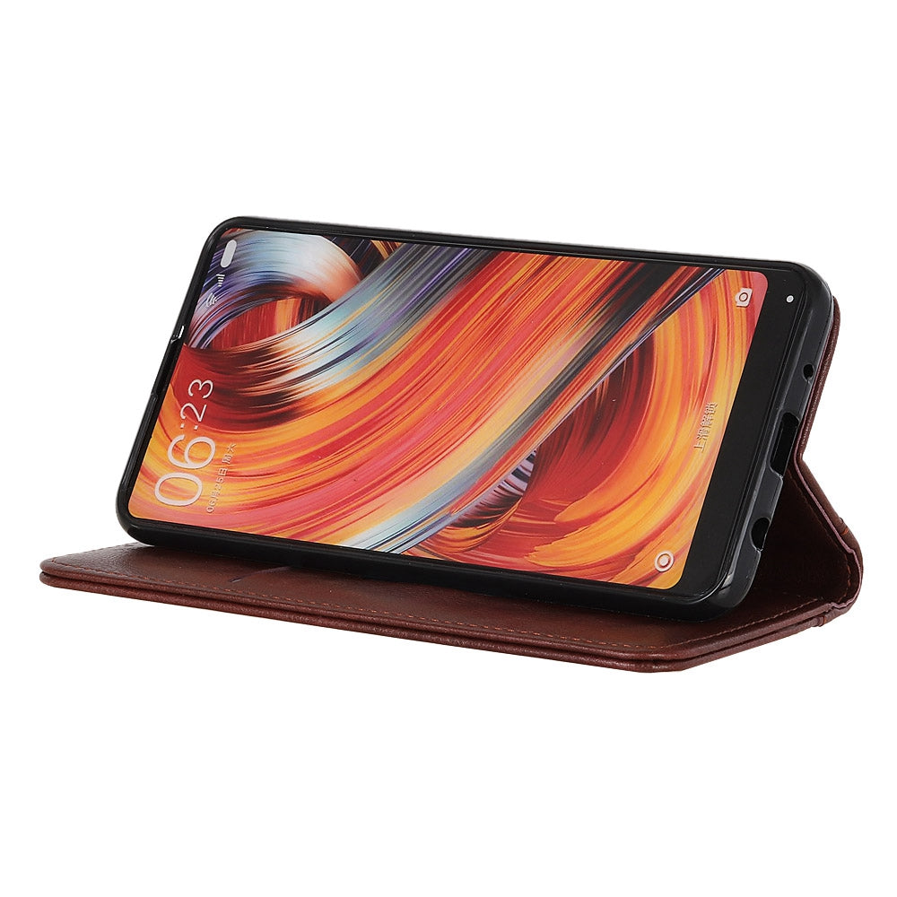 For Huawei nova Y90 4G / Enjoy 50 Pro 4G Litchi Texture Split Leather Phone Case Magnetic Auto Absorbed Wallet Stand Cover