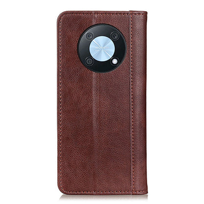 For Huawei nova Y90 4G / Enjoy 50 Pro 4G Litchi Texture Split Leather Phone Case Magnetic Auto Absorbed Wallet Stand Cover