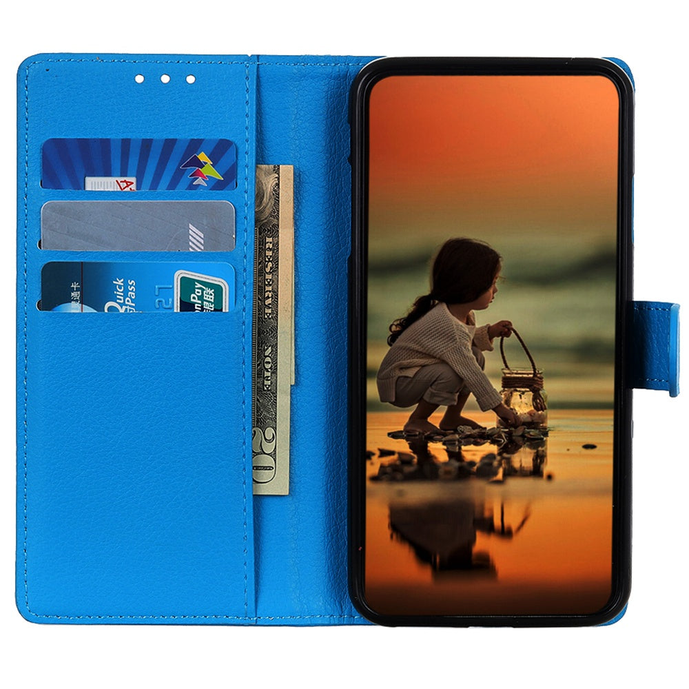 For Huawei nova Y90 4G Litchi Texture PU Leather Shockproof Phone Case Wallet Stand Protective Cover
