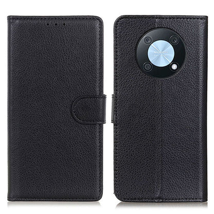 For Huawei nova Y90 4G Litchi Texture PU Leather Shockproof Phone Case Wallet Stand Protective Cover