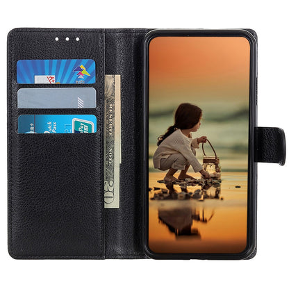 For Huawei nova Y90 4G Litchi Texture PU Leather Shockproof Phone Case Wallet Stand Protective Cover