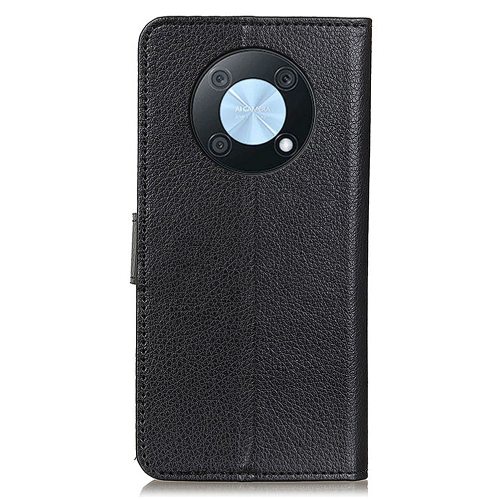 For Huawei nova Y90 4G Litchi Texture PU Leather Shockproof Phone Case Wallet Stand Protective Cover