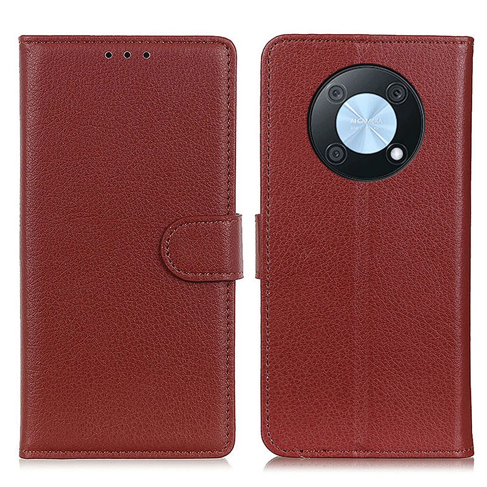 For Huawei nova Y90 4G Litchi Texture PU Leather Shockproof Phone Case Wallet Stand Protective Cover