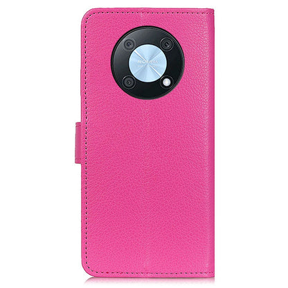 For Huawei nova Y90 4G Litchi Texture PU Leather Shockproof Phone Case Wallet Stand Protective Cover