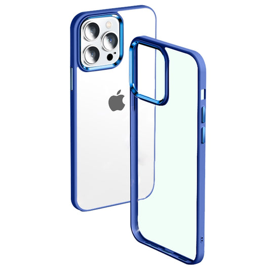 YOOBAO Slim Phone Case for iPhone 13 Pro 6.1 inch  Protective Cover Silicone+Acrylic Anti-Fall Phone Shell with Metal Lens Frame