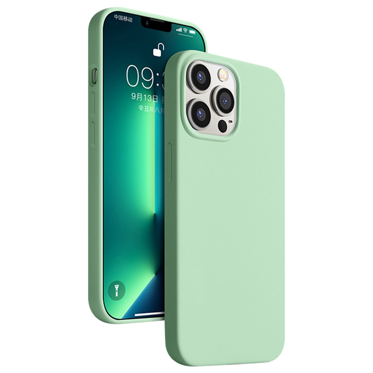 YOOBAO For iPhone 13 Pro 6.1 inch Soft Silicone Case Ultra Slim Smooth Touch Anti-drop Phone Cover