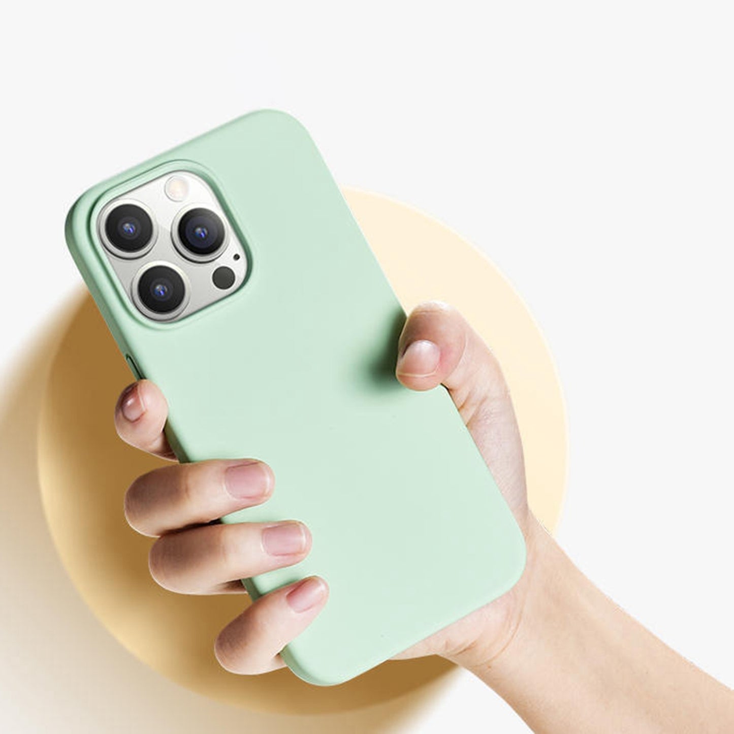 YOOBAO For iPhone 13 Pro 6.1 inch Soft Silicone Case Ultra Slim Smooth Touch Anti-drop Phone Cover