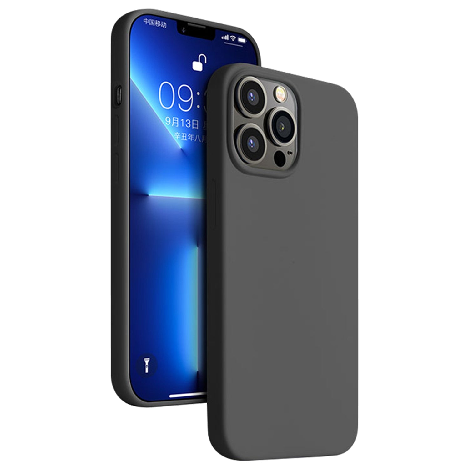 YOOBAO For iPhone 13 Pro 6.1 inch Soft Silicone Case Ultra Slim Smooth Touch Anti-drop Phone Cover