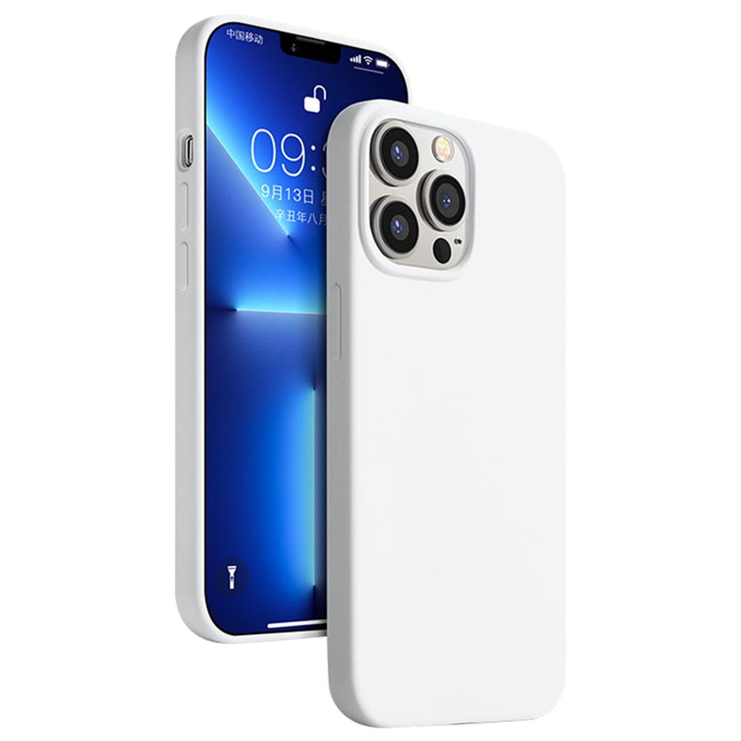 YOOBAO For iPhone 13 Pro 6.1 inch Soft Silicone Case Ultra Slim Smooth Touch Anti-drop Phone Cover