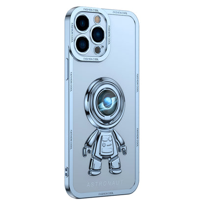 YOOBAO TPU Phone Case For iPhone 13 Pro 6.1 inch Planet Spaceman Phone Cover Kickstand with Car Mount Metal Sheet