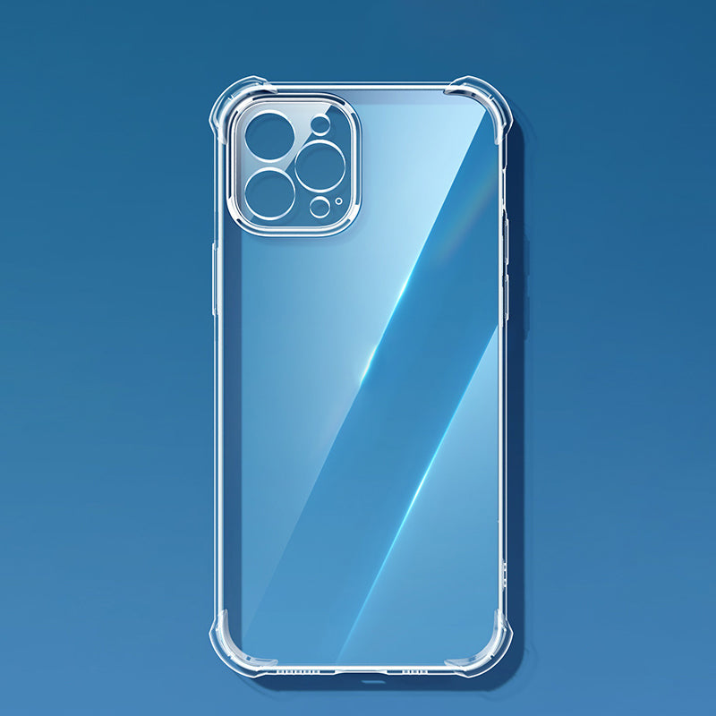 YOOBAO for iPhone 13 Pro 6.1 inch Clear Soft Silicone Phone Case Four Corners Airbag Protection Back Cover
