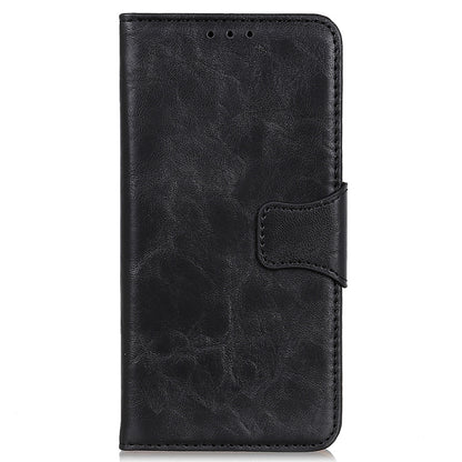 For Huawei nova Y90 4G / Enjoy 50 Pro 4G Split Leather Mobile Phone Cover Supporting Stand Phone Case Anti-drop Crazy Horse Texture Wallet Smartphone Shell