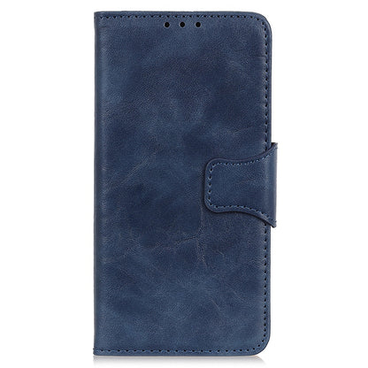 For Huawei nova Y90 4G / Enjoy 50 Pro 4G Split Leather Mobile Phone Cover Supporting Stand Phone Case Anti-drop Crazy Horse Texture Wallet Smartphone Shell