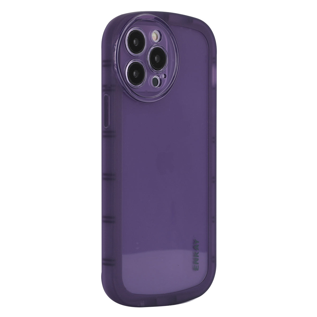 ENKAY HAT PRINCE For iPhone 13 Pro 6.1 inch Matte Anti-fingerprint Translucent Anti-wear Thicken Edge Precise Cutout TPU Phone Case