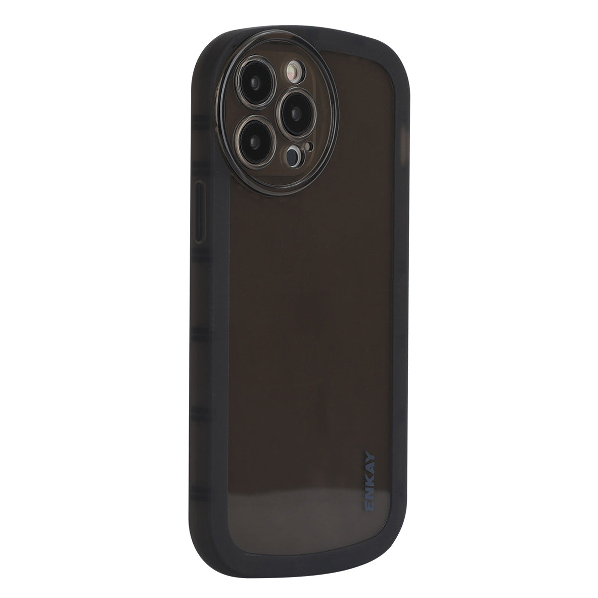 ENKAY HAT PRINCE For iPhone 13 Pro 6.1 inch Matte Anti-fingerprint Translucent Anti-wear Thicken Edge Precise Cutout TPU Phone Case