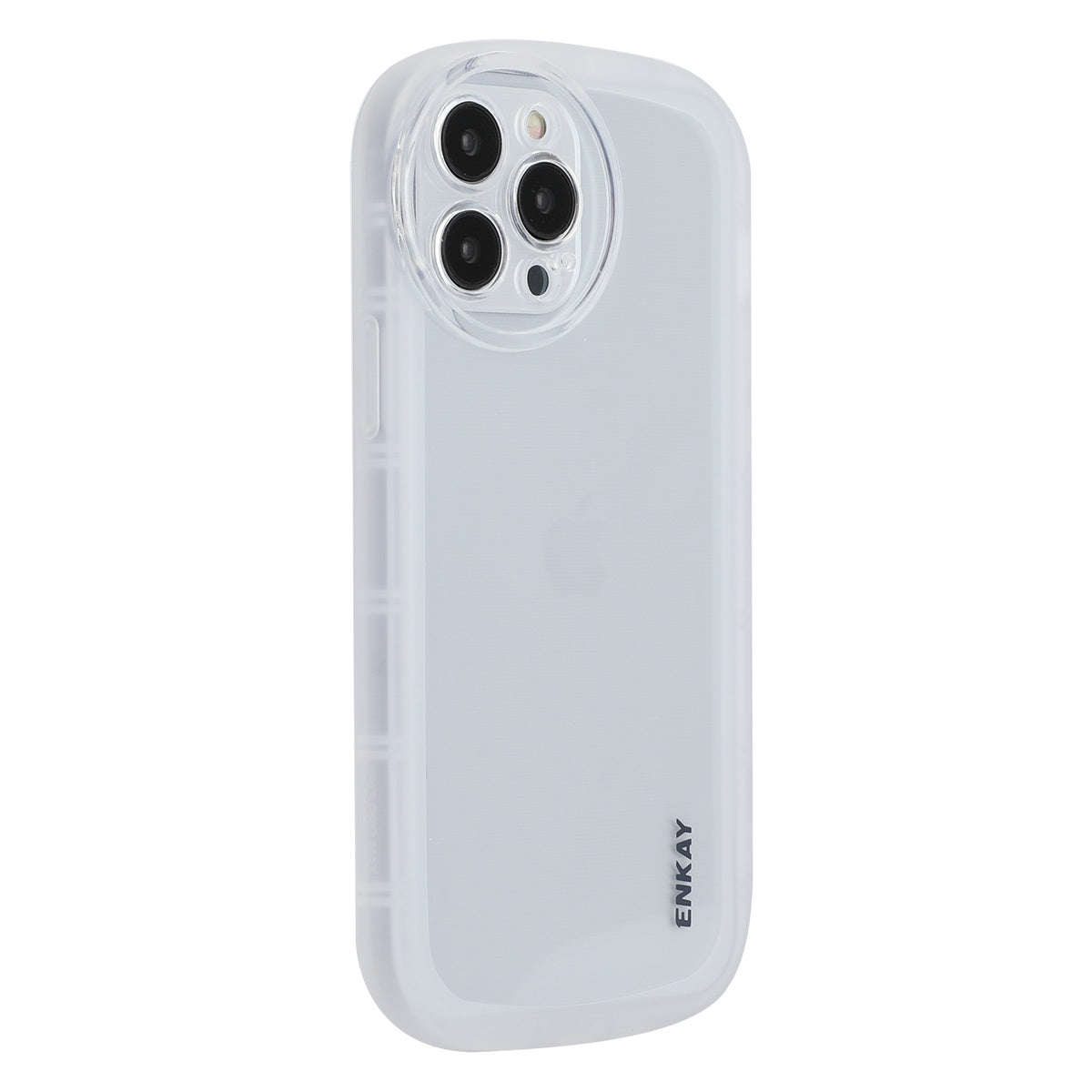 ENKAY HAT PRINCE For iPhone 13 Pro 6.1 inch Matte Anti-fingerprint Translucent Anti-wear Thicken Edge Precise Cutout TPU Phone Case