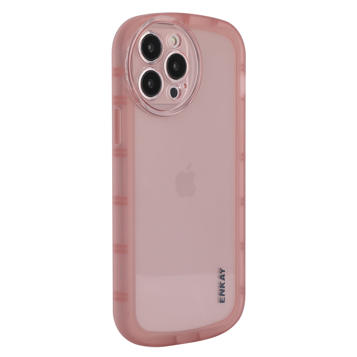 ENKAY HAT PRINCE For iPhone 13 Pro 6.1 inch Matte Anti-fingerprint Translucent Anti-wear Thicken Edge Precise Cutout TPU Phone Case
