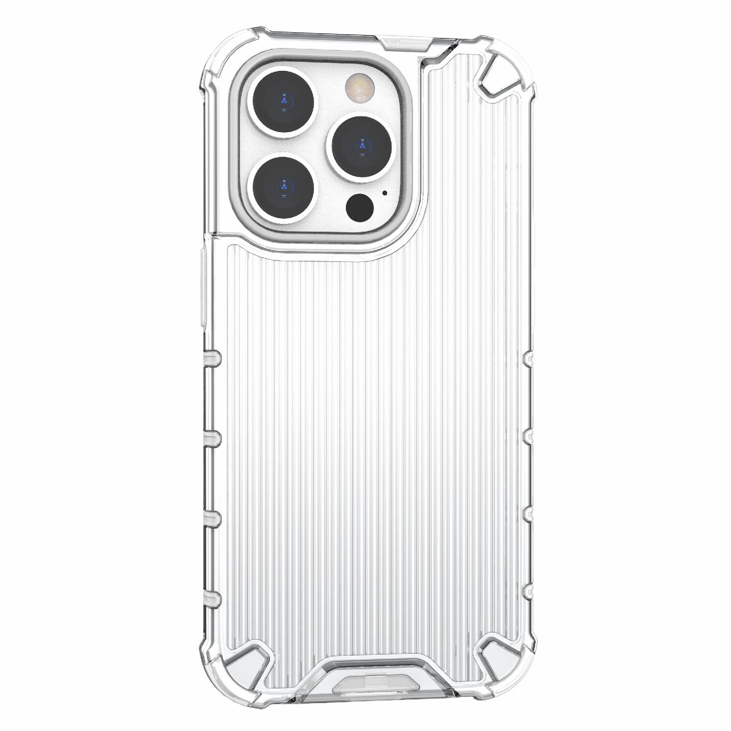 For iPhone 13 Pro 6.1 inch Anti-Fall Phone Case PC+TPU Hybrid Shockproof Phone Protector