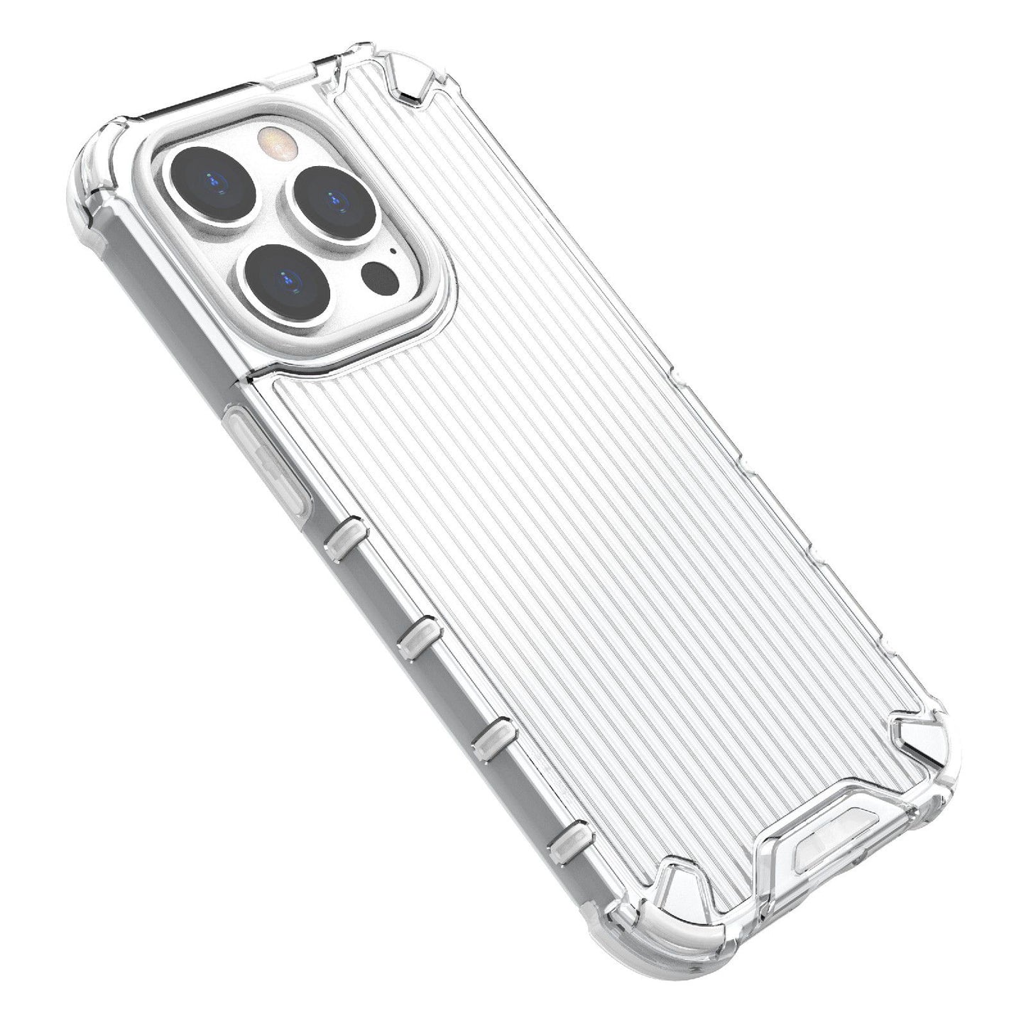 For iPhone 13 Pro 6.1 inch Anti-Fall Phone Case PC+TPU Hybrid Shockproof Phone Protector