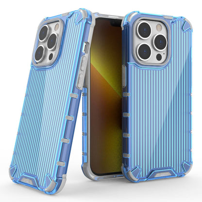 For iPhone 13 Pro 6.1 inch Anti-Fall Phone Case PC+TPU Hybrid Shockproof Phone Protector
