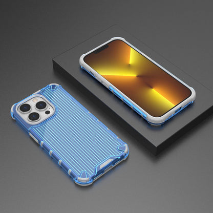 For iPhone 13 Pro 6.1 inch Anti-Fall Phone Case PC+TPU Hybrid Shockproof Phone Protector