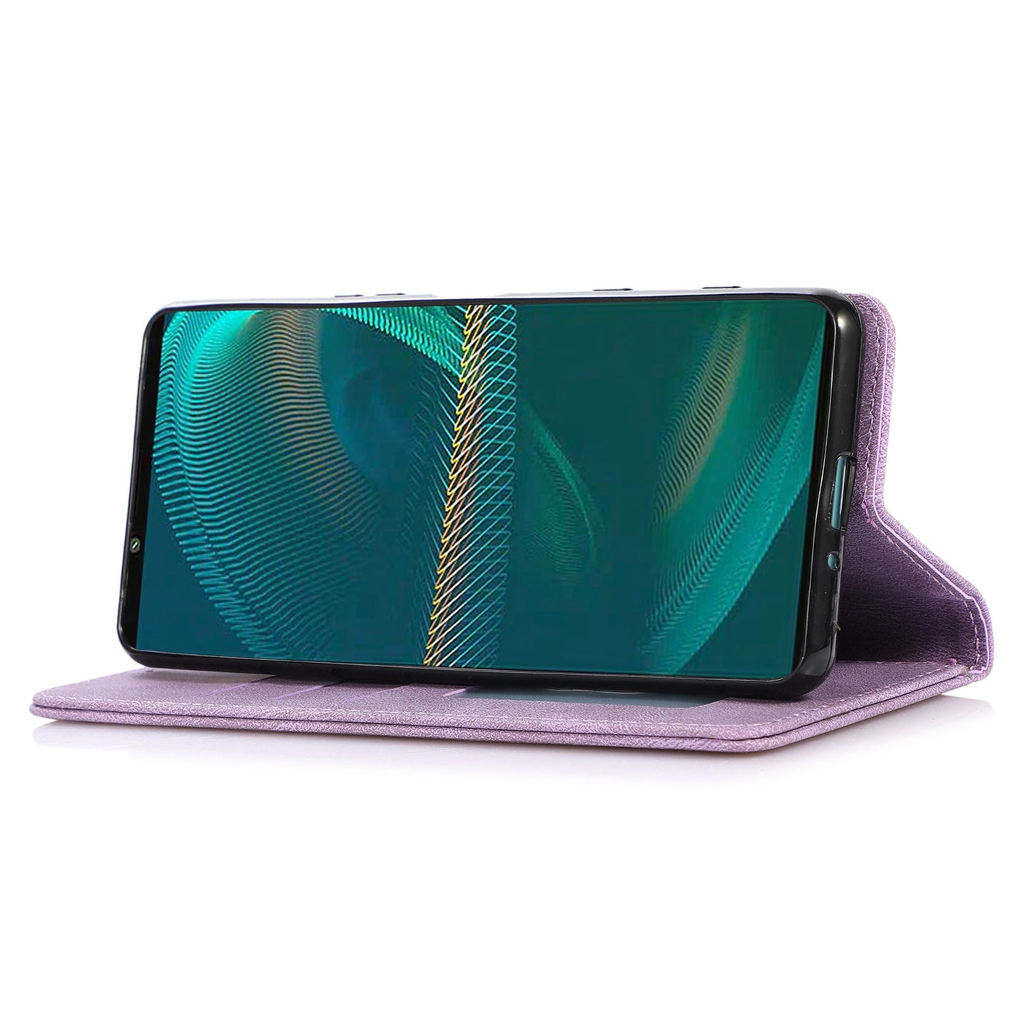 For Sony Xperia 5 III 5G Shockproof Case PU Leather Wallet Phone Shell Magnetic Closure Stand Cover