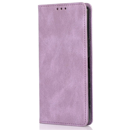 For Sony Xperia 5 III 5G Shockproof Case PU Leather Wallet Phone Shell Magnetic Closure Stand Cover